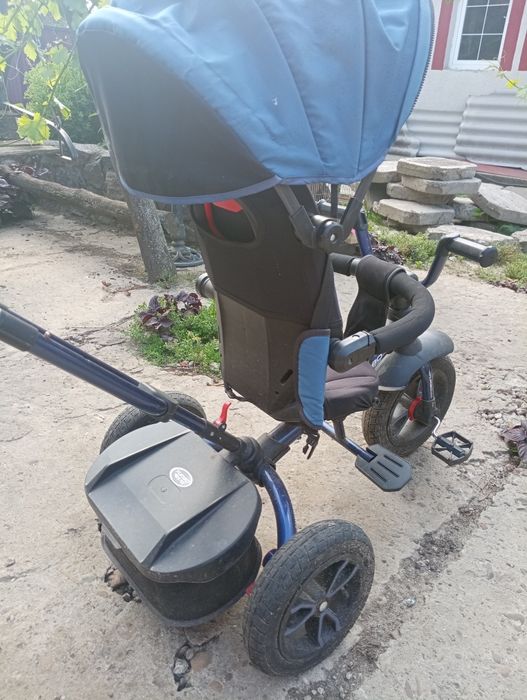 Триколісний велосипед M 4058-10 Turbo Trike колясочного типу