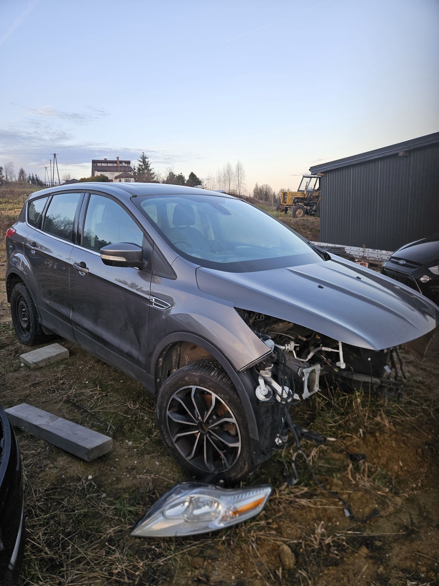 Ford kuga klapa maska  zderzak  2.0 tdci  4x4 mk2
