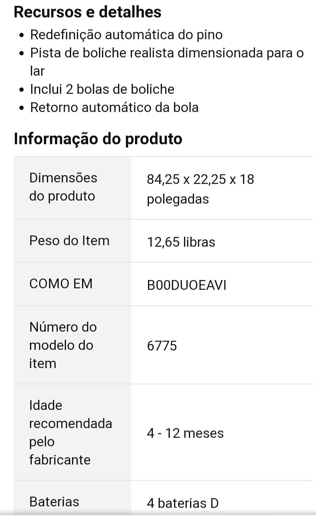 Bolling como novo eletrónico