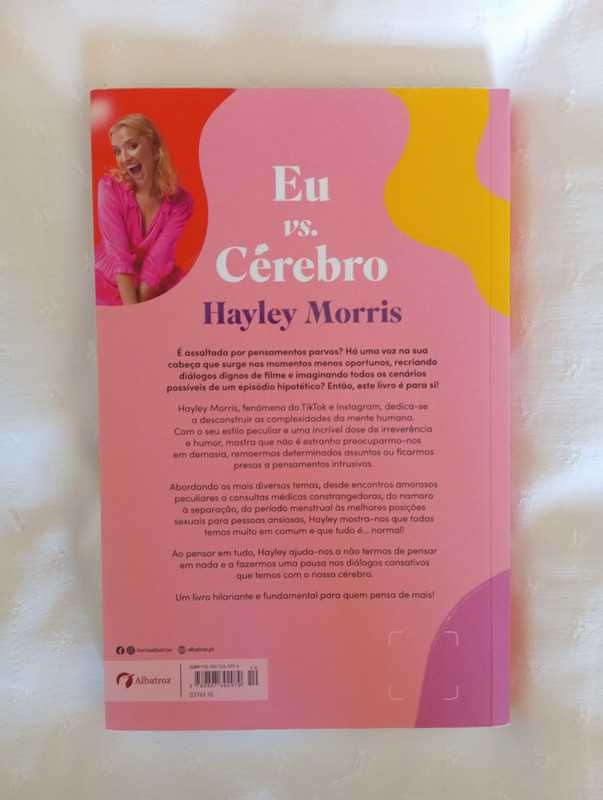 Livro "Eu vs. Cérebro" de Hayley Morris