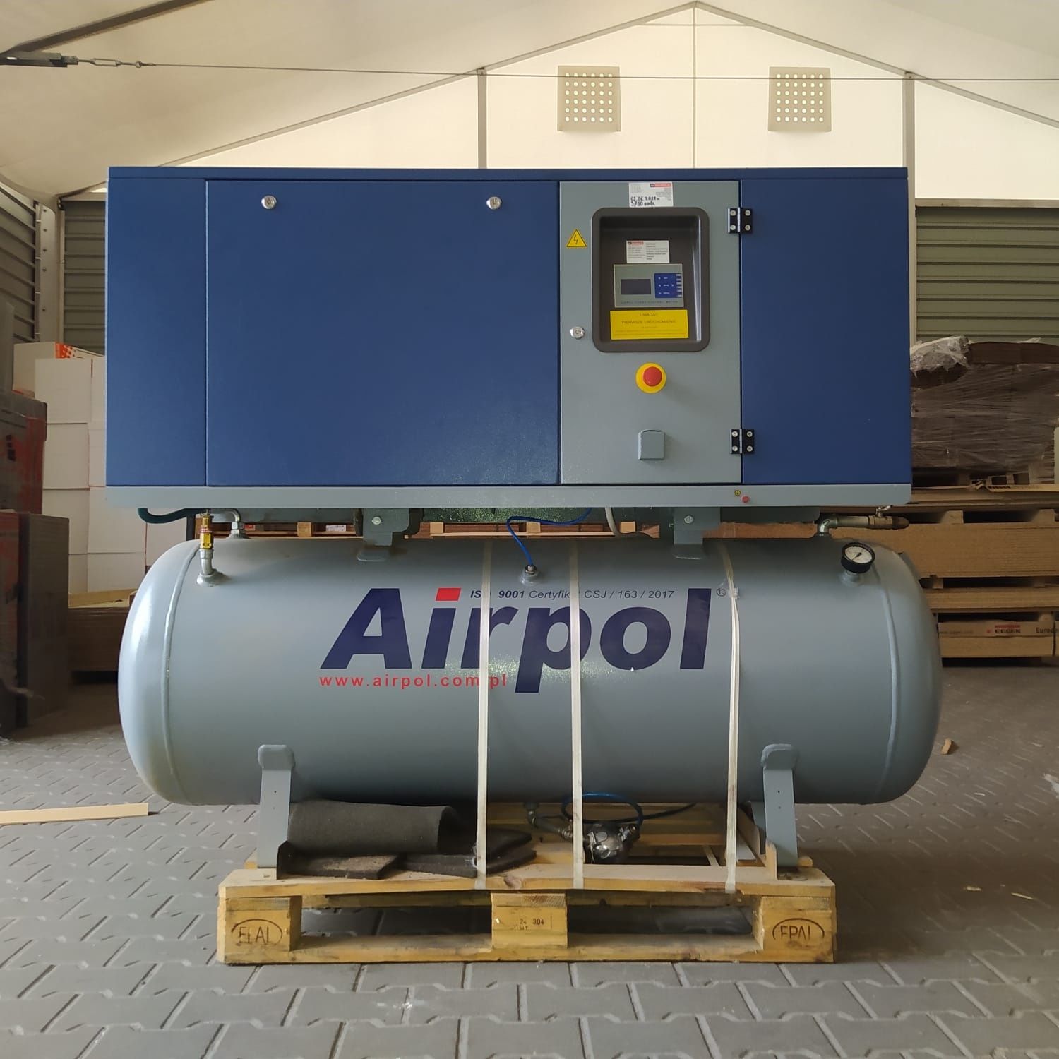 Kompresor śrubowy Airpol K7 500l