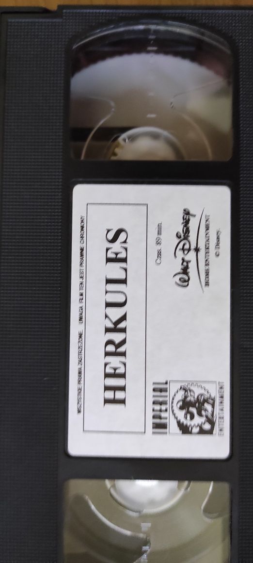 Herkules, kaseta VHS, bajka dla dzieci, Walt Disney