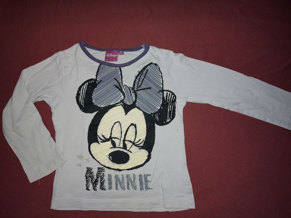 Śliczna bluzeczka koszulka Myszka Minnie 104 cm