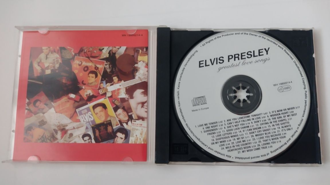 Płyta CD, Elvis Presley , greatest live songs