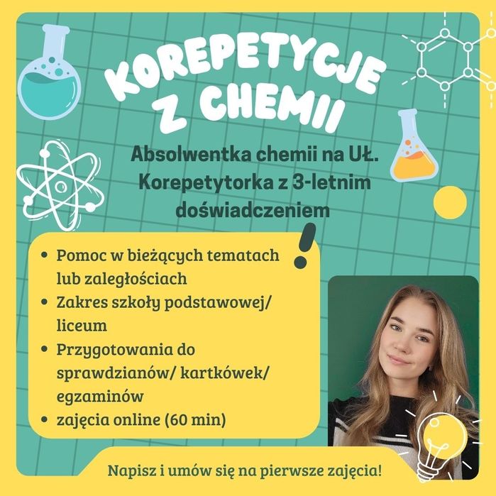 Korepetycje z chemii