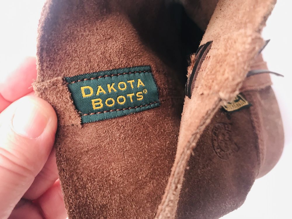 Botas em camurça Dakota nr 36