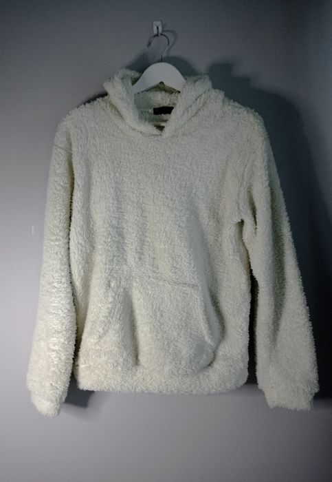 Kremowa bluza miś miękka kremowa rozmiar z metkiL/XL