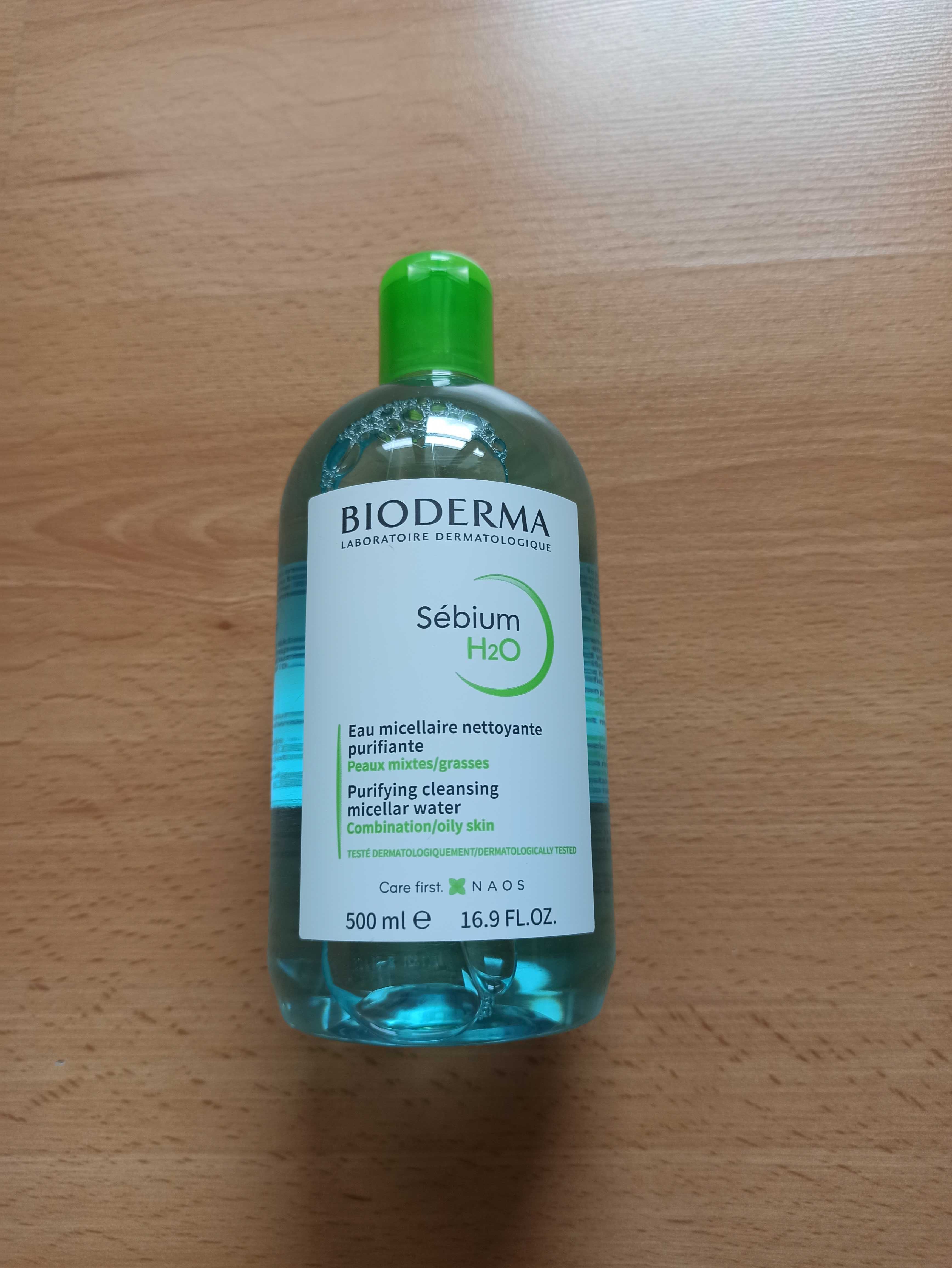 BIODERMA Sebium H2O płyn micelarny (woda micel.) do demakijażu 500ml