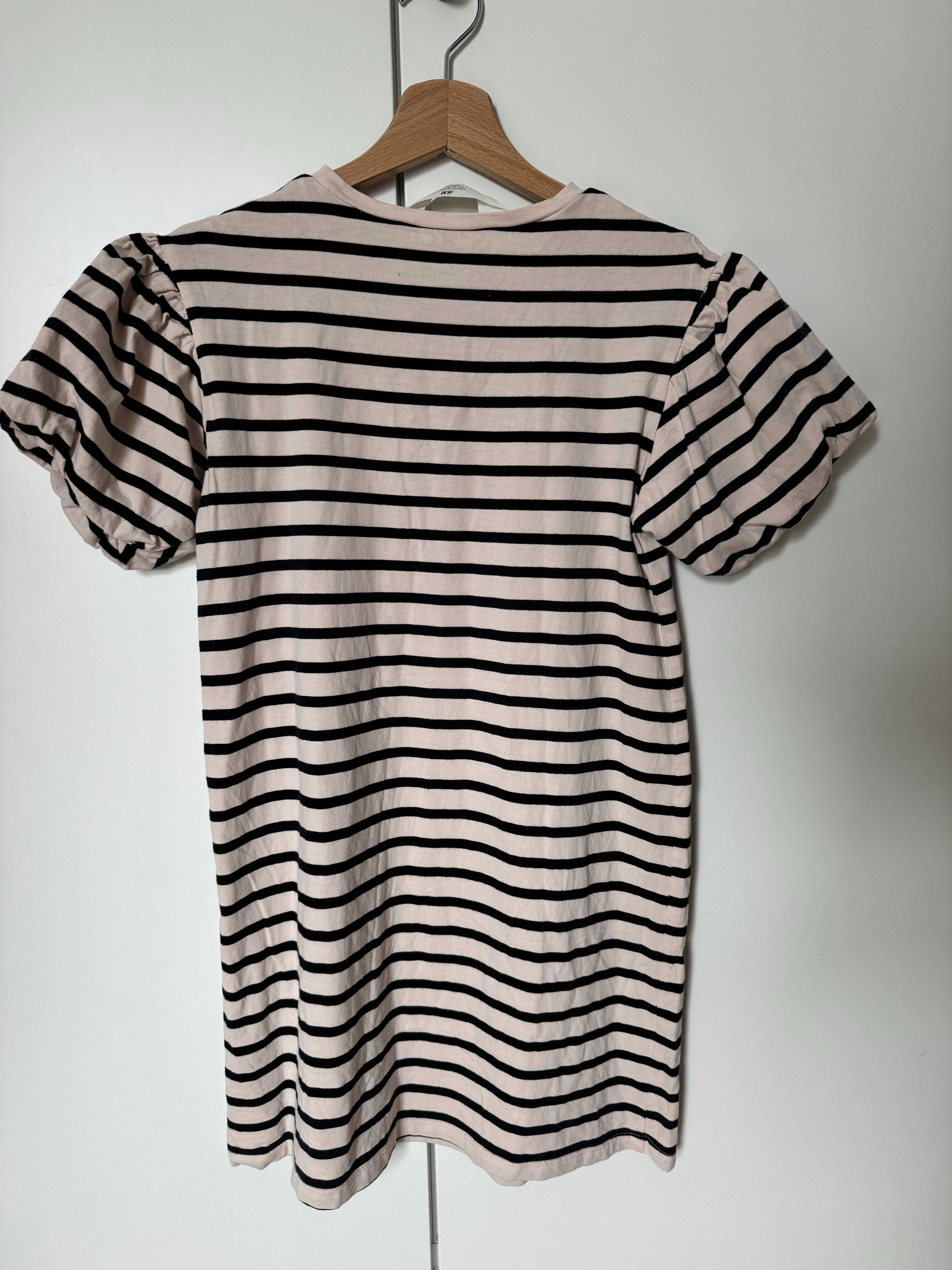 H&M Sukienka w stylu marynarskim – rozmiar 134, założona raz