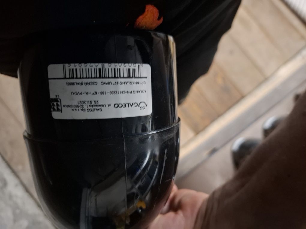 GALECO Rynna 4mb 130 PVC CZARNA  50zł