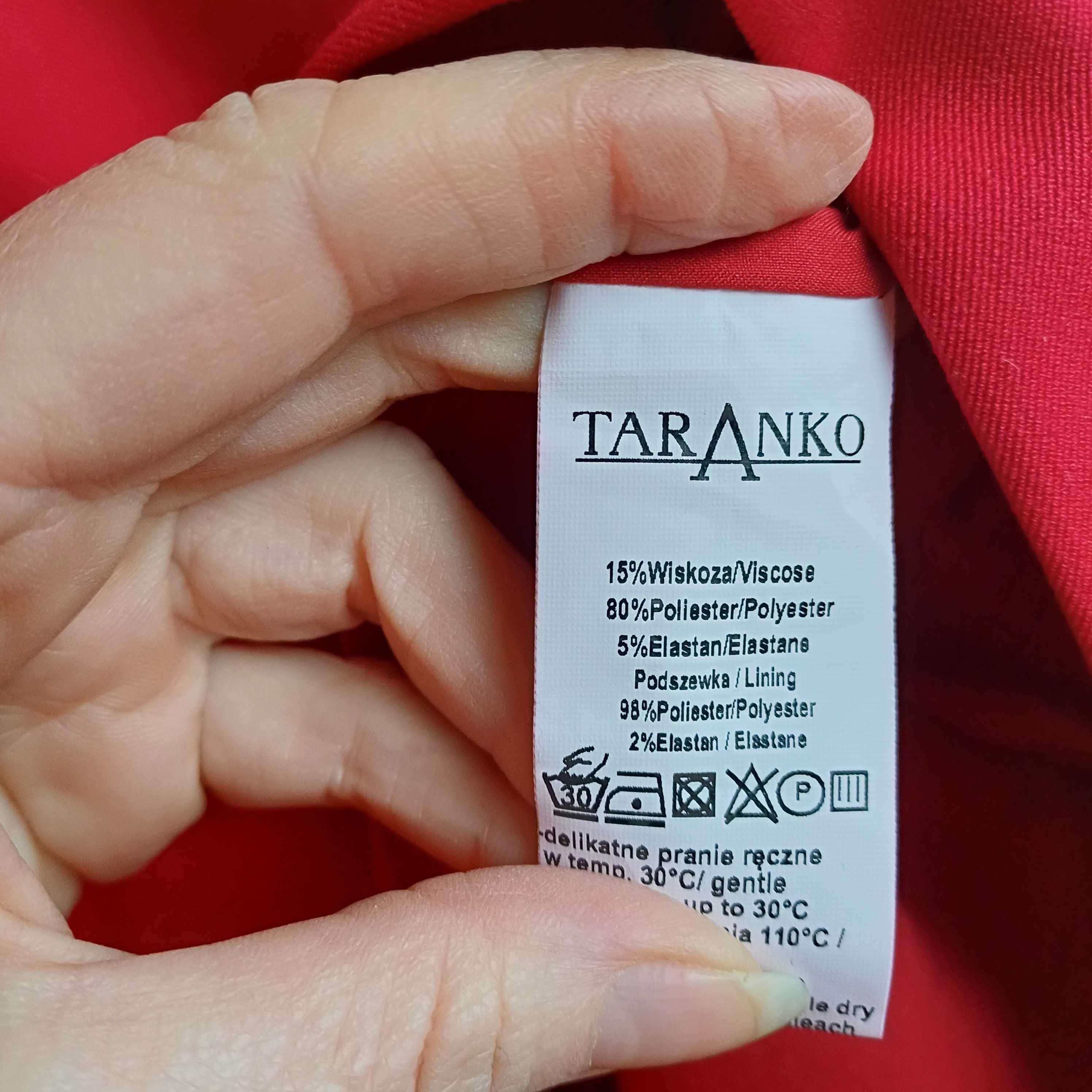 Sukienka Taranko 34 piękna czerwień super stan