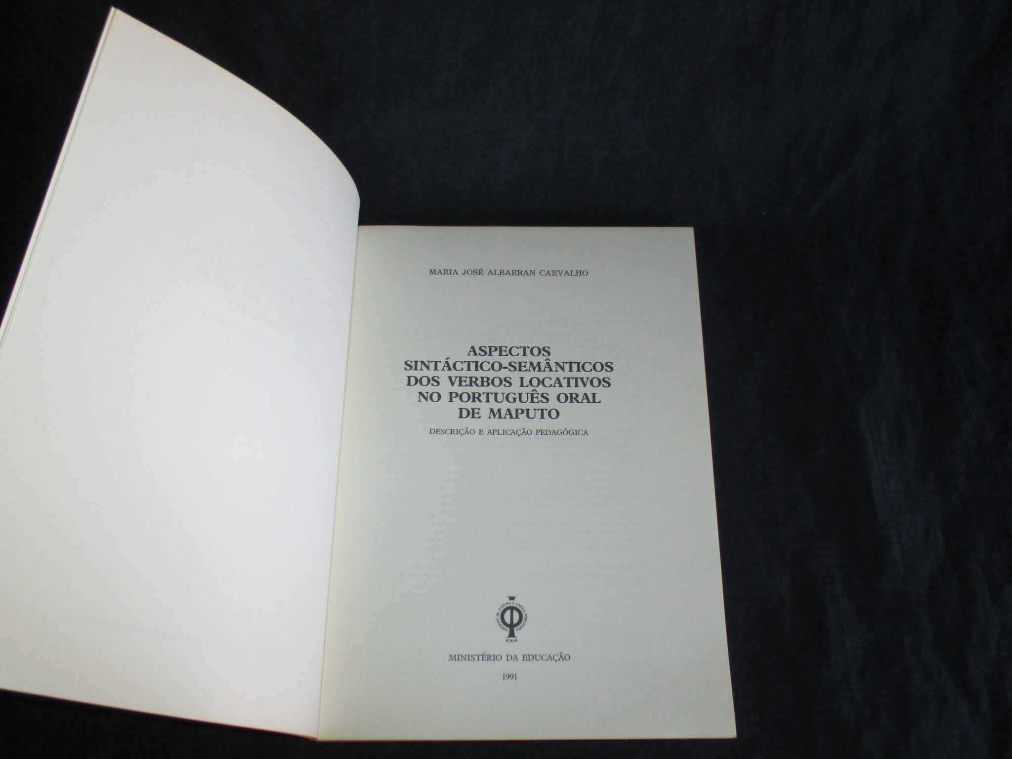 Livro Aspectos Sintáctico-Semânticos dos Verbos Locativos no Português