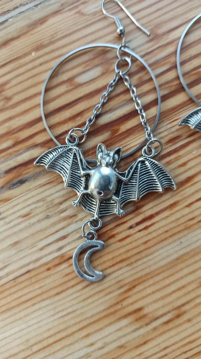 сережки кажани, в хорошому стані