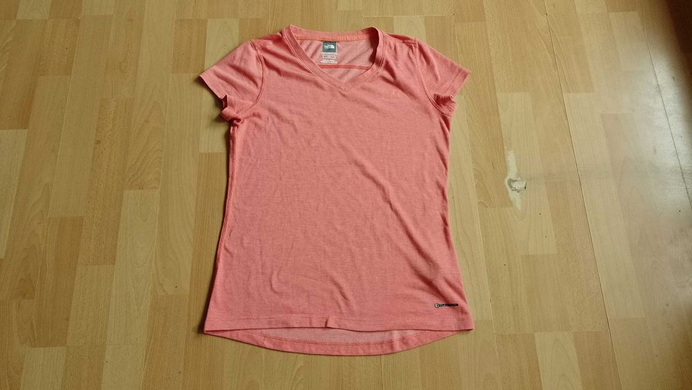 Damska koszulka funkcyjna THE NORTH FACE FLASHDRY r.S stan idealny