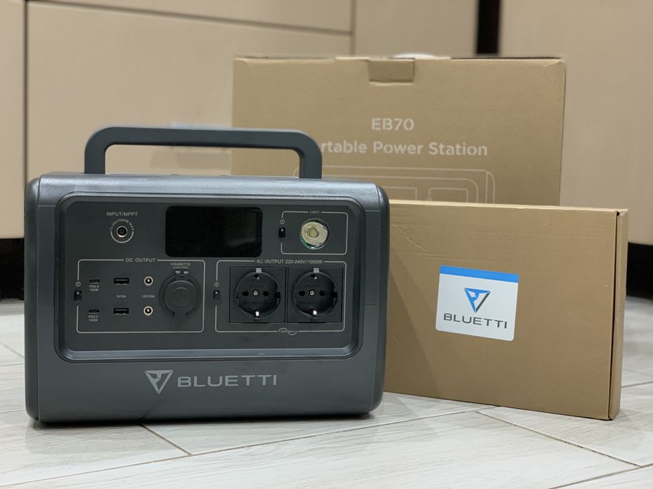 Зарядна станція BLUETTI PowerOak EB70 1000W