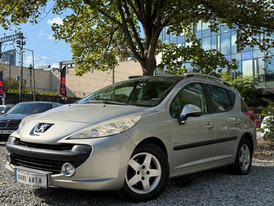 Peugeot 207 SW•1.6B•Rodzinny•Wygodny•Zadbany•Gwarancja•Zamiana