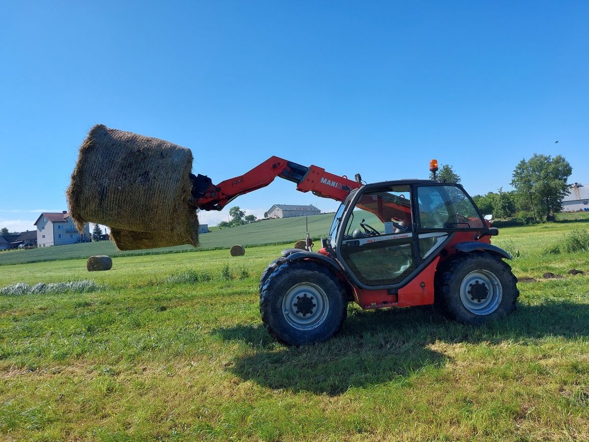 Ładowarka manitou 634 łyżka paleciak