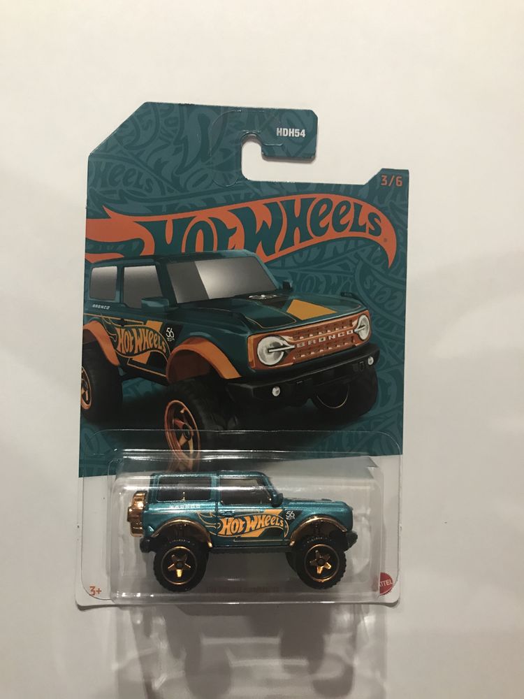 Hot Wheels Перлисті та Хромовані 56 років заснування ‘21 Ford Bronco