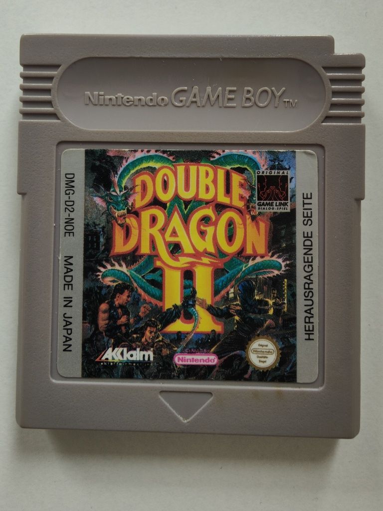 Gra Double Dragon II 2 GameBoy