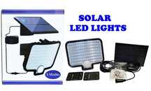 Lampa solarna z kablem i panelem oświetlenie altany werandy ogrodu