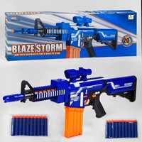 штурмова гвинтівка-бластер m16 "blaze storm" м'які патрони, оптичний п