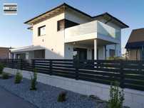 Elegancka Brama Aluminiowa | ALUBRAM model: Partita 120