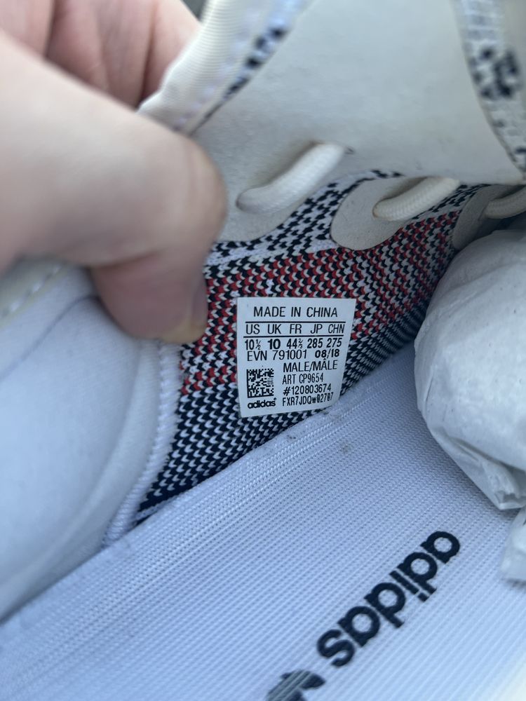 Adidas Yeezy Boost 350 V2 Zebra sneakersy niskie czarno białe 44 2/3