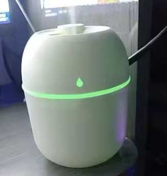 Nawilżacz powietrza LED RGB mini dyfuzor 220ml biały