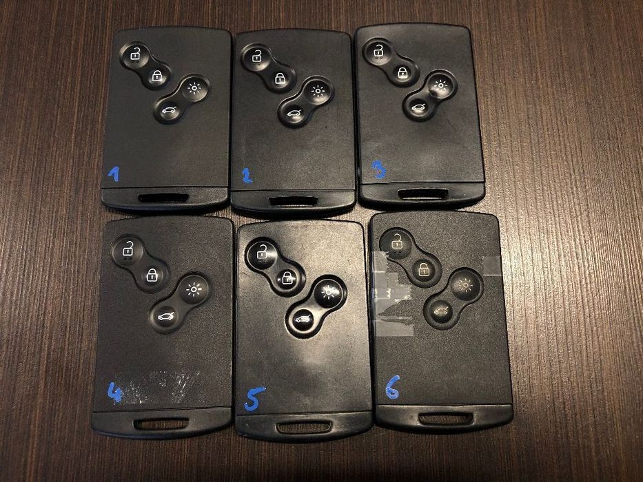 RENAULT MEGANE III SCENIC III CLIO IV OBUDOWA KARTA PILOT KLUCZYK