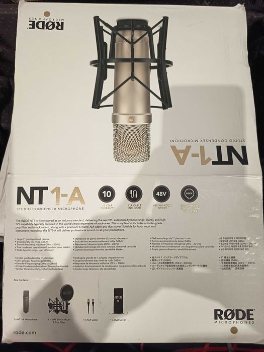 Продам Мікрофон в відмінному стані RODE NT 1-A