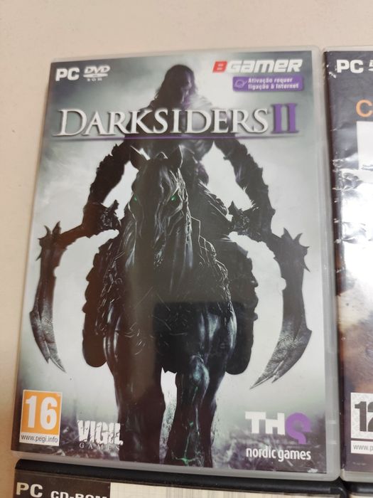 Lote de 11 jogos para PC (Darksiders II / Arma II)
