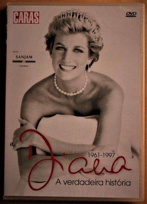 2 DVD da realeza britânica - WILLIAM & KATE; DIANA, novos, selados