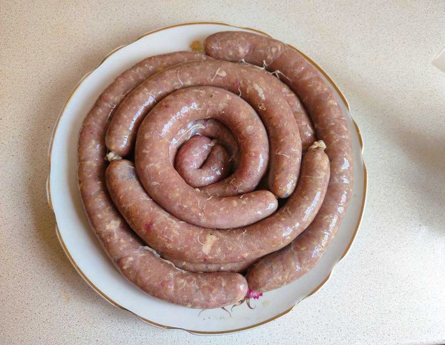 Шприц для приготовления домашних сосисок колбасница объем 2,5кг мангал