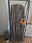 Sukienka długa panterka XXXL oversize plussize maxi 48