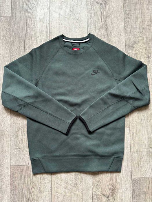 ОРИГІНАЛ! Світшот Nike Tech Fleece Green S | FB7916-338