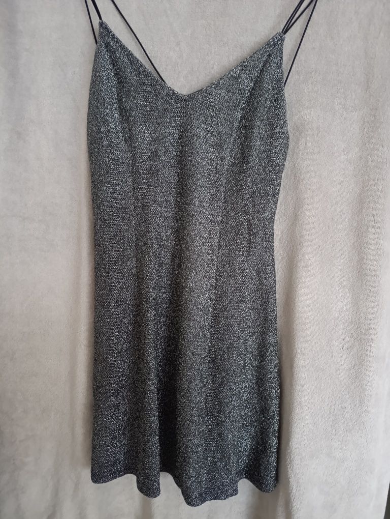 Sukienka błyszcząca h&m