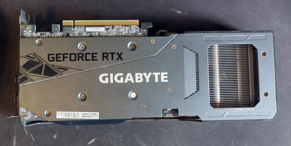 NVIDIA GeForce RTX 3050 8GB GDDR6.