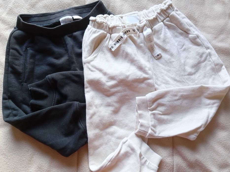 Conjunto de Calças Zara Menina (2/3 anos) - Muito confortáveis!