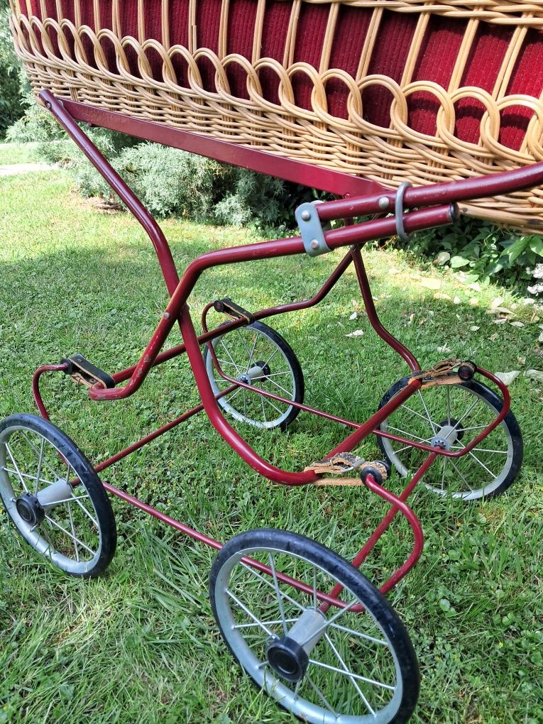Duży Wózek dla lalek DDR vintage