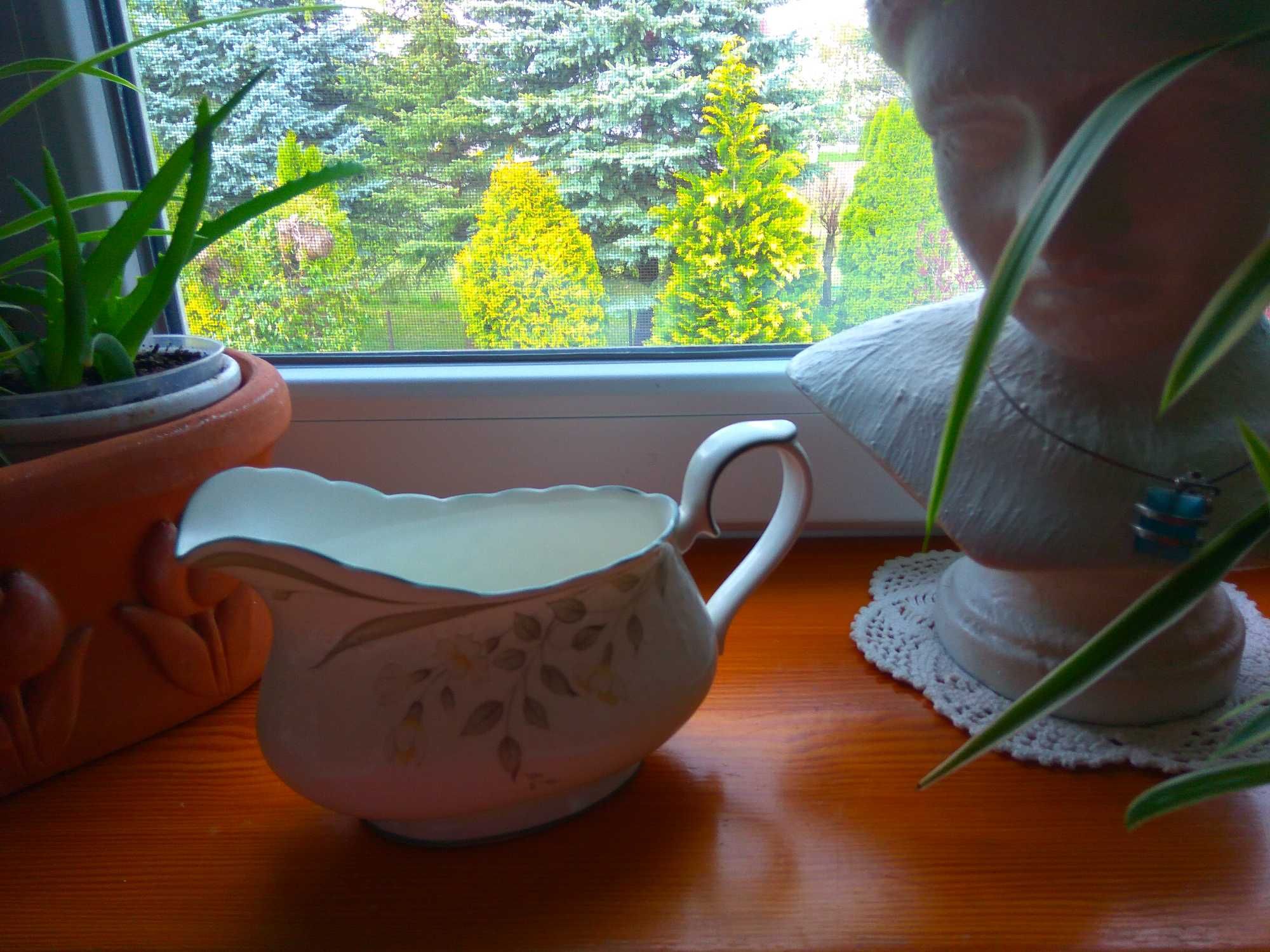 Sosjerka cienka i delikatna , porcelana kostna Royal Albert Anglia