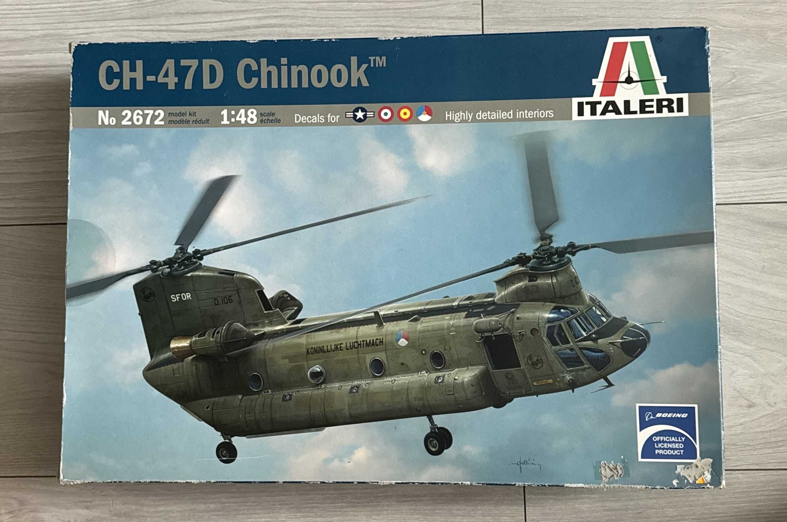 Italeri CH-47D Chinook 2672 1:48