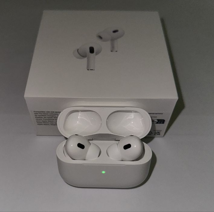 Słuchawki AirPods Pro II ANC Biały ( etui z Lightning )