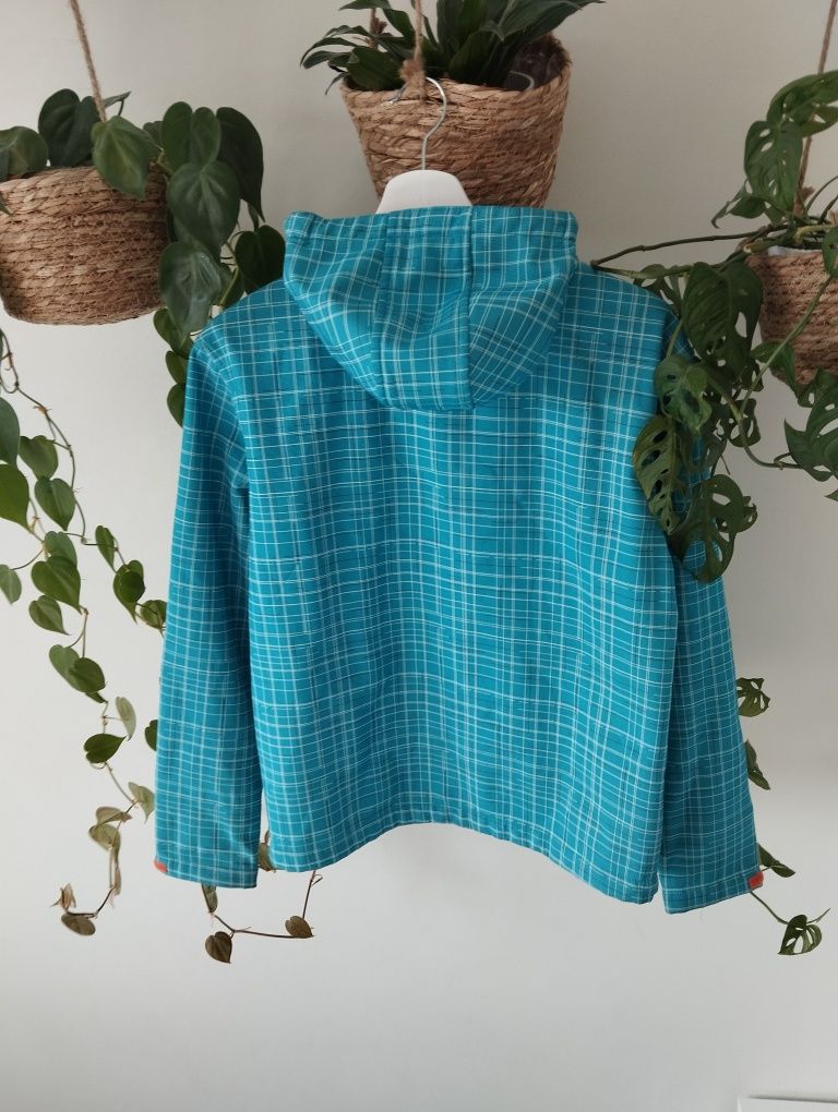 Sportowa, outdoorowa kurtka damska, softshell, wiosenna, z kieszeniami