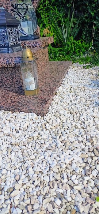 Kamień ozdobny opaska wokół nagrobków