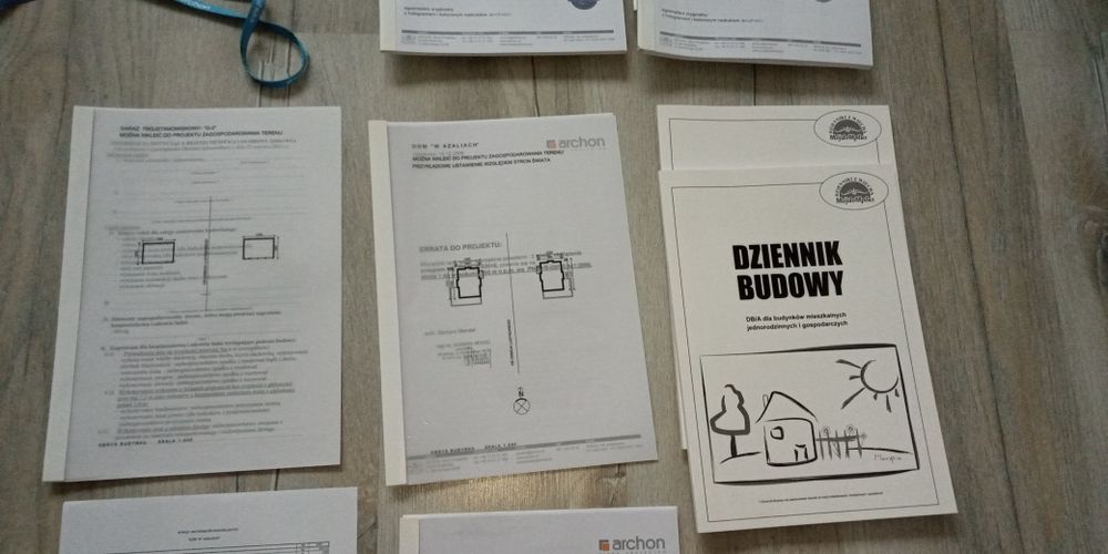 Projekt architektoniczno-budowlany Domu w Azaliach, komplet