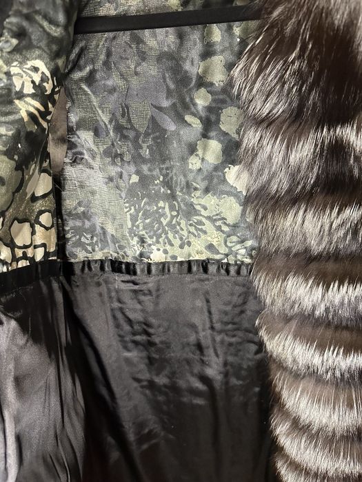 Жилетка чорнобурка