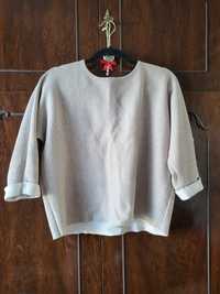 Короткий сірий светер