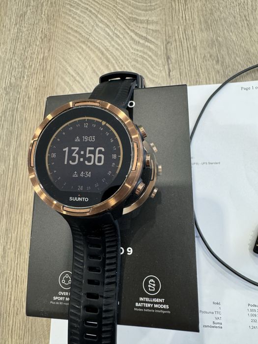 Suunto 9 Baro Copper zegarek smartwatch stan idealny limitowana edycja