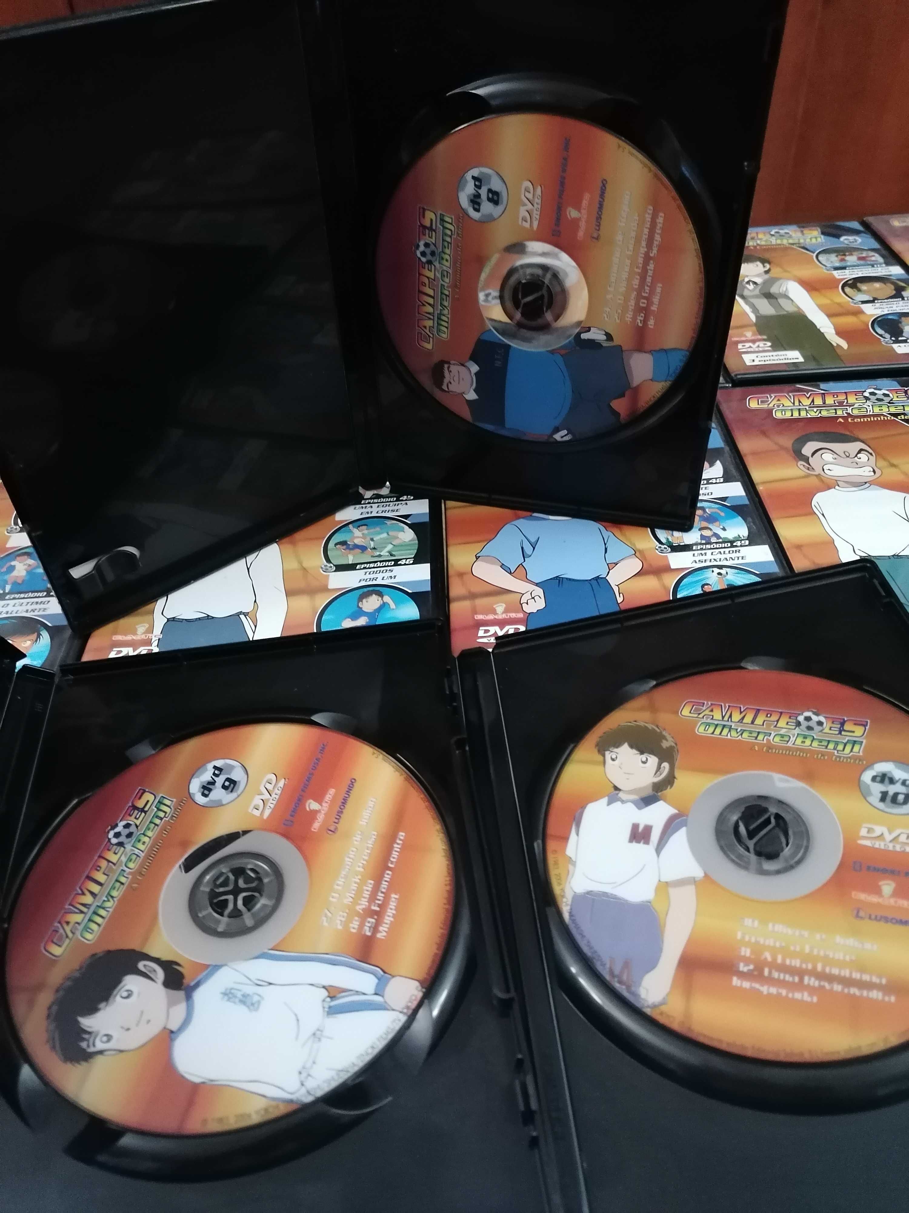 Coleção dvds oliver e benji originais