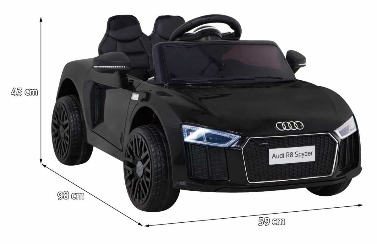 Auto samochód Audi R8 SPIDER na akumulator Pojazd